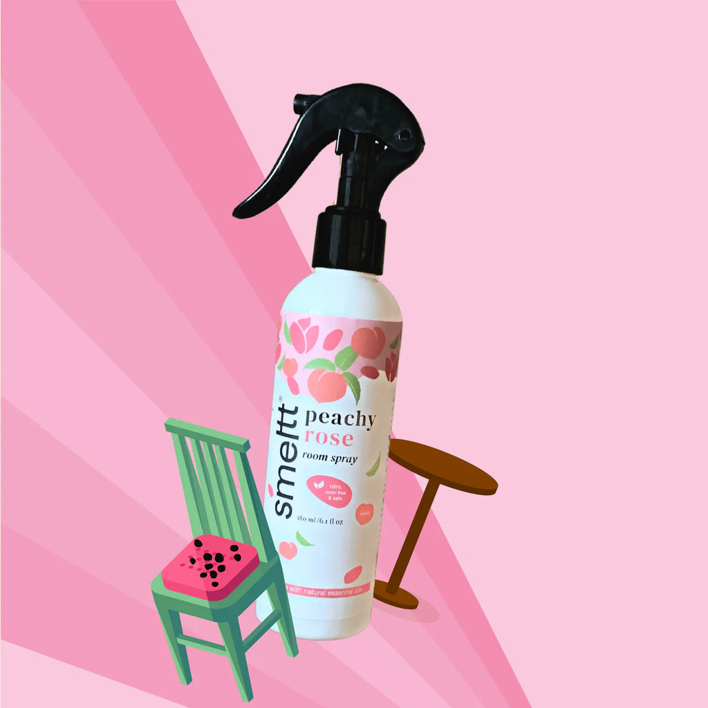 Peachy Rose & Apple Blossom Natural Room Spray 180ml - Combo