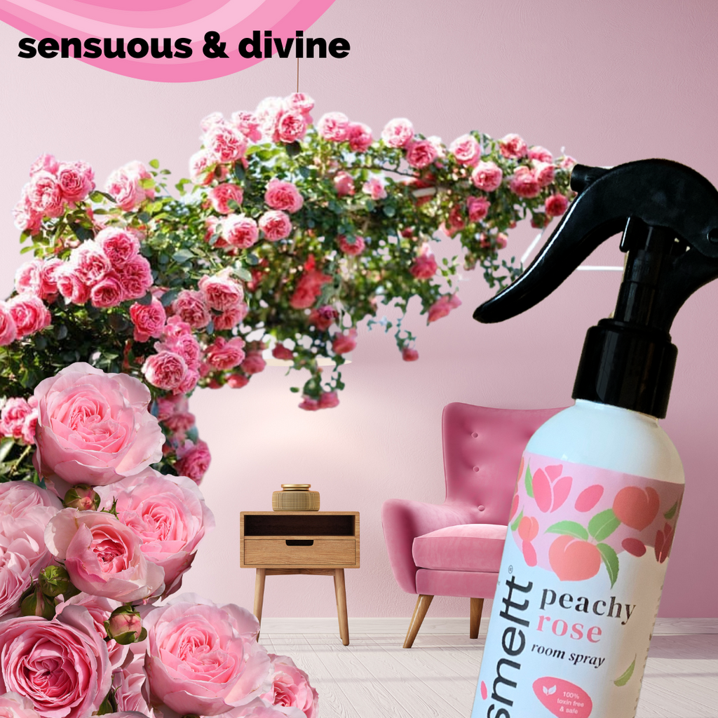 peachy rose natural room spray