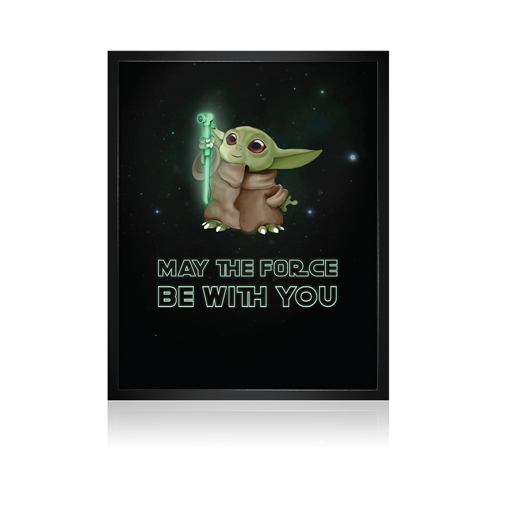 May the force be with you Photoframe - Smeltt.com