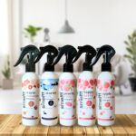 warm cinnamon, stormy sea, peachy rose, happy berry, apple blossom smeltt natural room fresheners