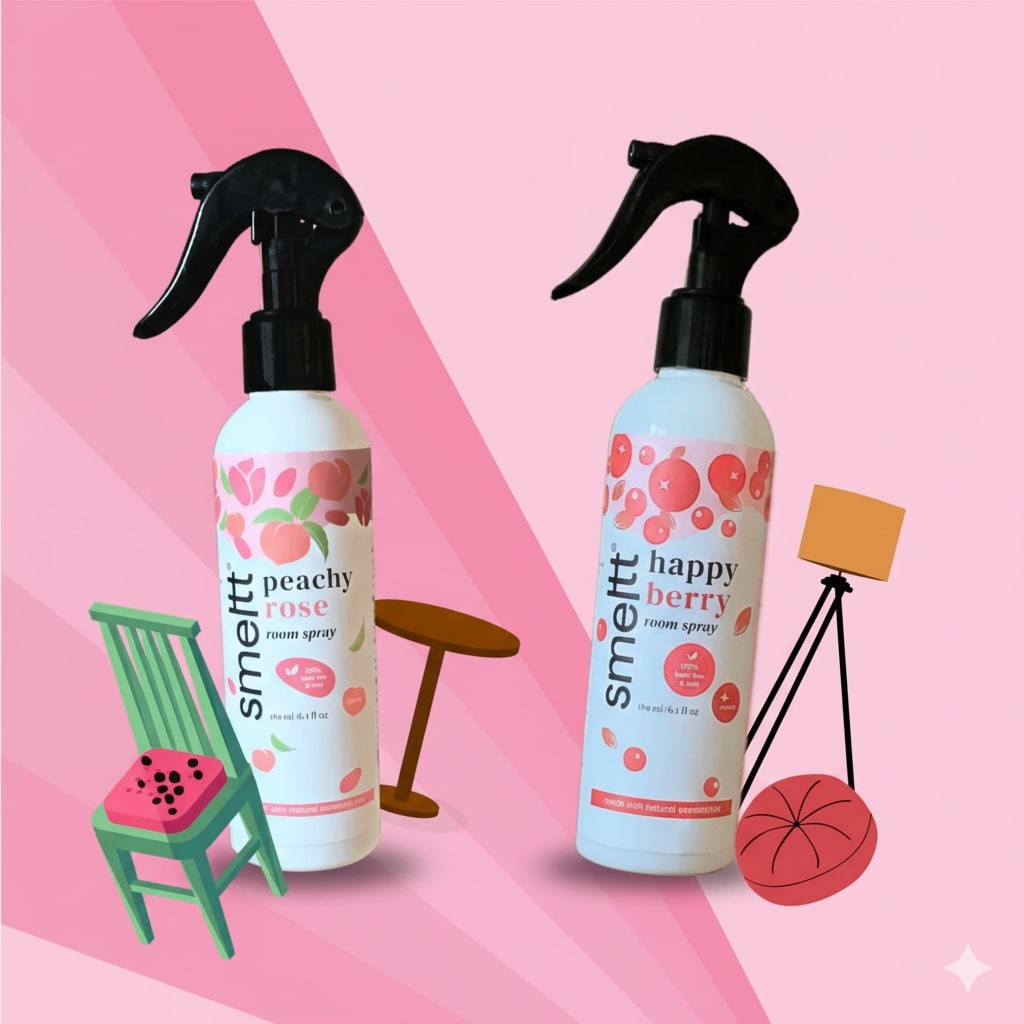 happy berry & peachy rose combo